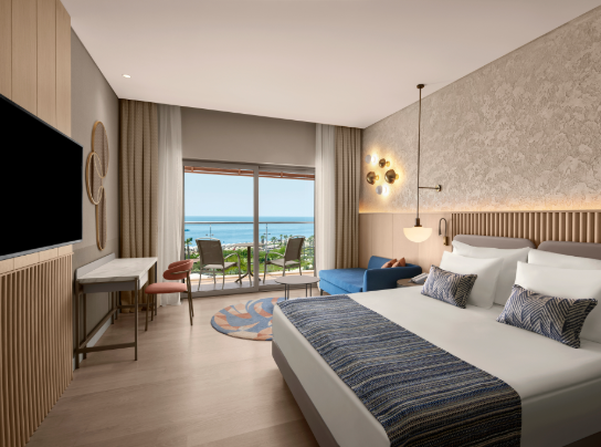 Akra Hotels Deluxe Deniz Manzaralı Oda Kart 1