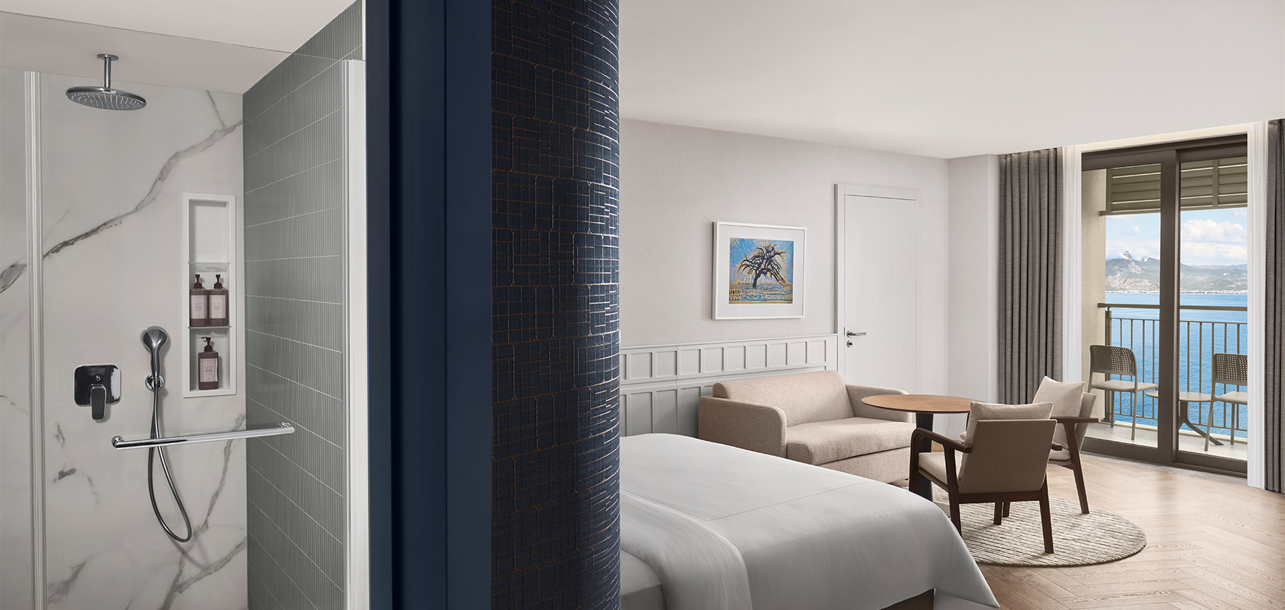 Akra Antalya Grand Family Sea View Room Galeri3