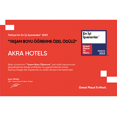 Akra Hotels Oduller Ogrenme Ozel Odulu Card (1)