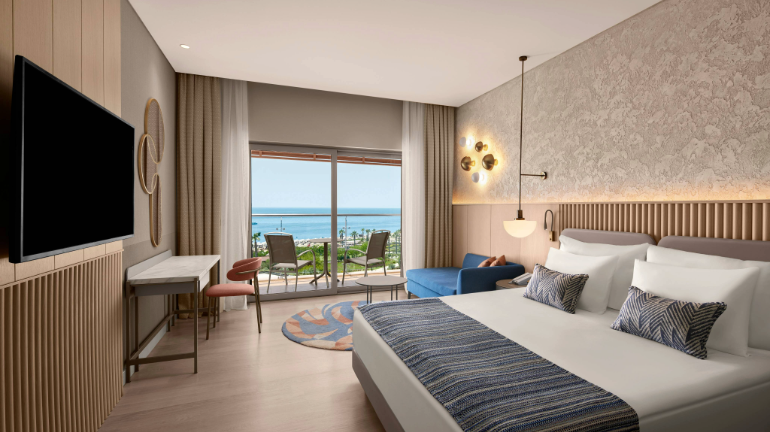 Akra Hotels Deluxe Deniz Manzaralı Oda Main