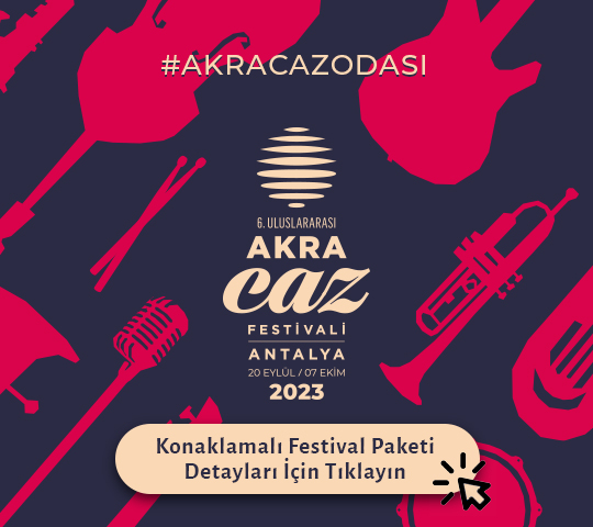 Akra Hotels Caz Festivali Pop Up Card Tr